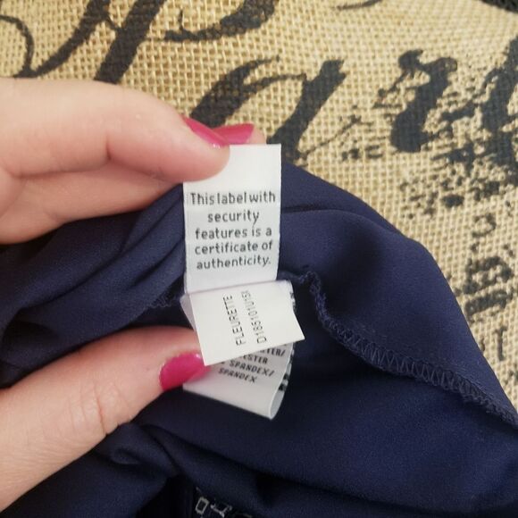 100% Silk DVF Snake Check Midnight Dress - Picture 13 of 15